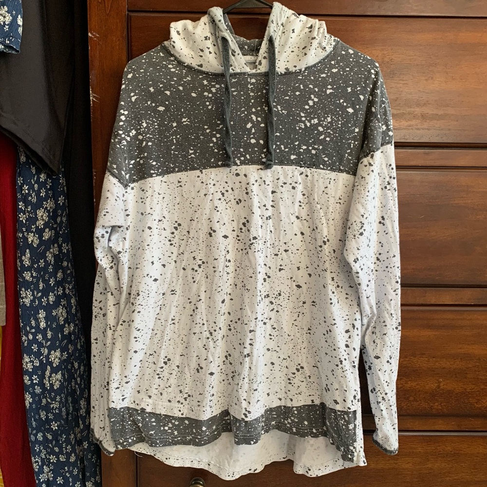 EVOLUTION IN DESIGN - Speckled Hooded Sweatshirt